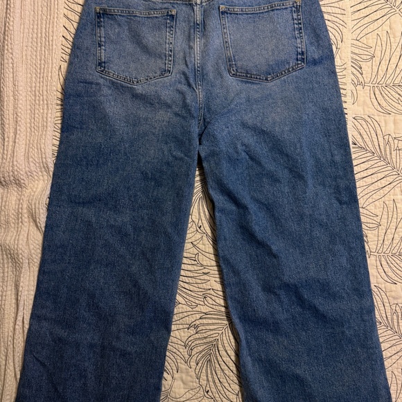 ASOS sailor jeans Ankle grazer jean with button front - Picture 4 of 8